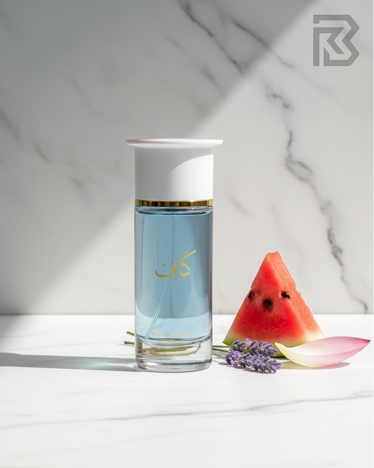 Ahmed Kaaf bottle with watermelon