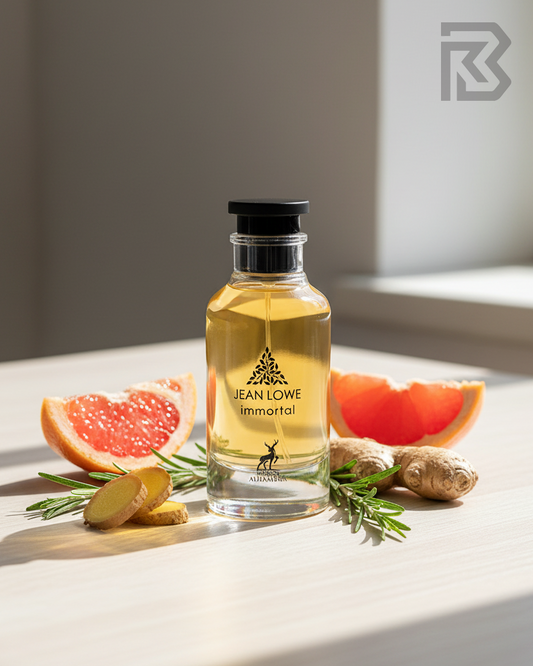 Jean Lowe Immortal with grapefruit, ginger, and rosemary