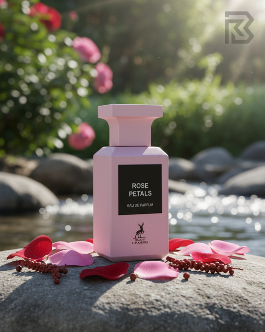 Rose Petals garden scene with Sichuan peppercorns