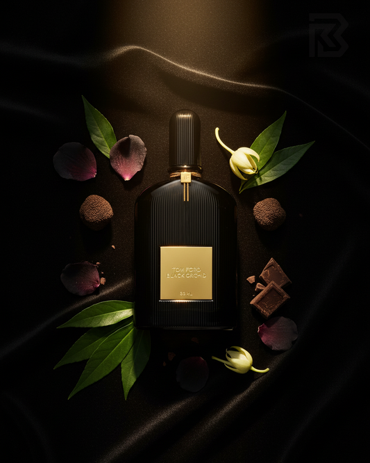 Tom Ford Black Orchid Luxury Product Photo