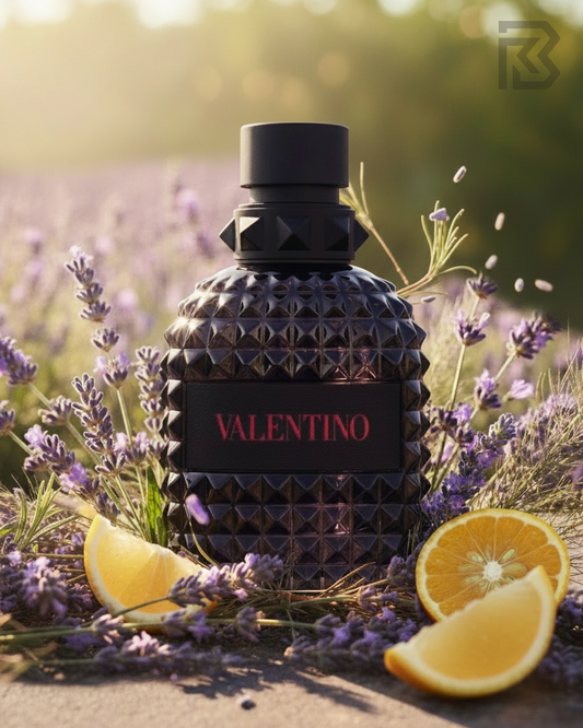 Valentino Extradose in a lavender setting