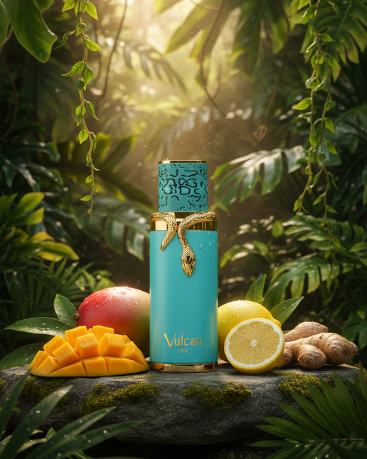 Vulcan Feu in tropical jungle setting