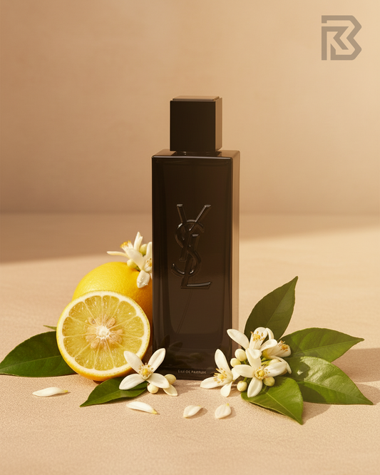 YSL Myslf with golden daylight